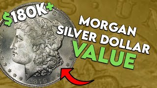 Morgan Silver Dollar Value Guide Rarest One Was Sold For A Lofty 2086875 [upl. by Nirek456]