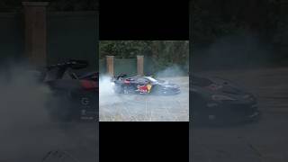 Rotary Swapped Mclaren P1 GTR DRIFT CAR MADMAC Donuts at Goodwood FOS [upl. by Ethelin]