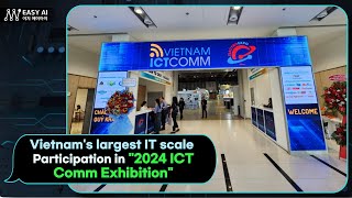 Vietnam Vietnams IT Largest 2024 ICT Comm Exhibition Participates [upl. by Sclater]