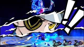 Persona 5 Royal Twins Secret Boss Attempts Hard difficulty Level 24 Joker Akechi and Sumire [upl. by Anay]