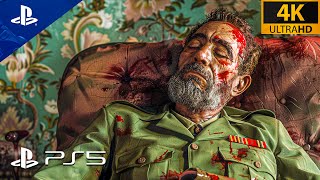 Fidel Castro Assassination  LOOKS ABSOLUTELY TERRIFYING  Ultra Realistic Gameplay  4K Black Ops [upl. by Hildegarde]