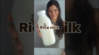 Rice milk  Mylky ricemilk veganrecipes mylky [upl. by Deerc]