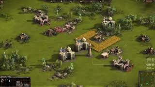 Cossacks 3  1v7 Impossible AI No Peace 10k [upl. by Lawton]