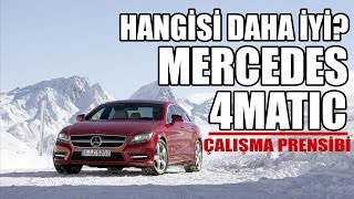 Mercedes 4matic Nedir Nasıl Çalışır [upl. by Kere]