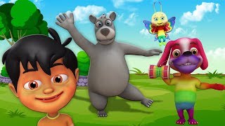 Kalu Madari Aaya  Hindi Nursery Rhymes  Balgeet In Hindi  Kids Channel India  कालू मदारी [upl. by Noid]