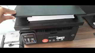 How to remove cartridge from hp printerpantum m6502nw printer cartridge change [upl. by Zaneta]