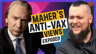 Mahers antivax MADNESS  Seth MacFarlane vs Bill Maher [upl. by Bobine]