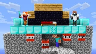 How did they not see us MINECRAFT BEDWARS [upl. by Reinar916]