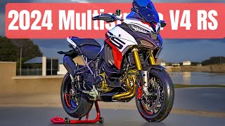 2024 DUCATI MULTISTRADA V4 RS  SPORTIER VERSION OF THE V4 [upl. by Higgins]