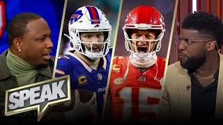 Chiefs vs Bills should Kansas City fear Buffalo  NFL  SPEAK [upl. by Rohclem]