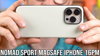 Nomad Sport Magsafe iPhone 16 Pro Max Case [upl. by Refannej]