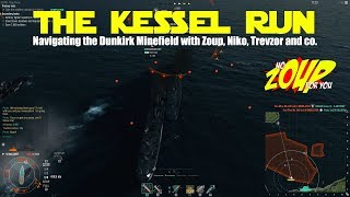 The Kessel Run  Navigating the Dunkirk Minefield  World of Warships [upl. by Notslar]