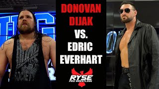 Thursday Throwdown 25 Two Huge Matches Donovan Dijak vs Edric Everhart NWA stars collide for the [upl. by Hallette]