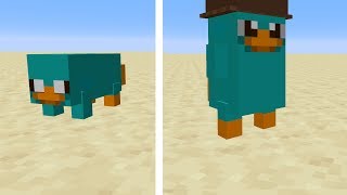 I Made Perry The Platypus in Minecraft  DOWNLOAD [upl. by Ysdnil242]