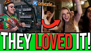 REGGAE SINGER brings GOOD VIBES to OMEGLE [upl. by Aizahs]