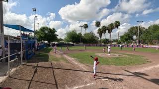 Turnos al Bat de Mateo Semifinal Kelly vs Villa del Refugio [upl. by Htebharas]