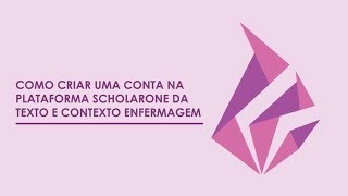 Como criar uma conta ScholarOne da TCE [upl. by Gertrud424]