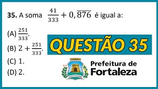 CONCURSO IMPARH 2022 PROFESSOR GABARITO  QUESTÃO 35 A soma 41333  0 876 é igual a [upl. by Wesle915]