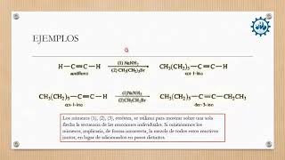 SINTESIS DE ALQUINOS RESUMEN Y EJEMPLOS [upl. by Darbie]