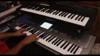 Whitney Houstons electric piano with KORG Trinity and Yamaha DX7 IID [upl. by Eluj]