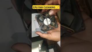 how to Clean Processor fan  CPU fan cleaning  cooling fan cleaning cpufan [upl. by Abdulla]