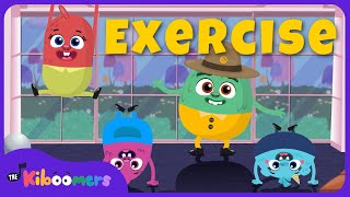 Get your Kids Moving with The Kiboomers Exercise Song  Preschool Movement Songs [upl. by Elletnahc]