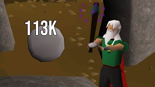 Mining and Using 113000 Rune Essence  F2p UIM 04 [upl. by Etnahsa]