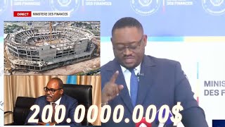 KINSHASA ARENA C’EST MON PRÉDÉCESSEUR QUI EST À L’ORIGINE DE L’ARRÊT DE TRAVAUX [upl. by Nollek806]