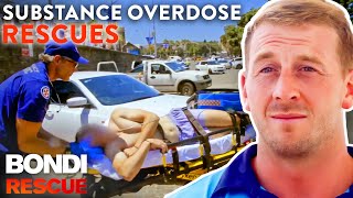 Substance Overdose Rescues On Bondi Beach [upl. by Reinnej627]