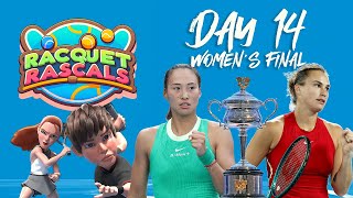 LIVE  Womens Singles Final Sabalenka v Zheng  AO Racquet Rascals Day 13  Australian Open 2024 [upl. by Geneva]