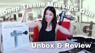 Sharper Image Deep Tissue Massager Pro MassagerCostco Massage Gun Unboxing amp Review [upl. by Eycats951]