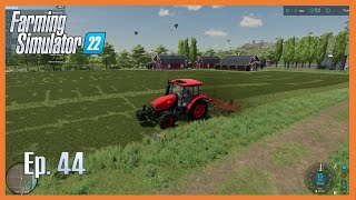 Stockpiling Food New Beginnings EP44  Farming Simulator 22 [upl. by Chev]