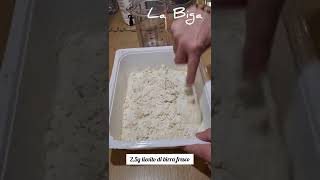 Come si prepara la biga prefermento per impastare pane e pizza [upl. by Hernando116]