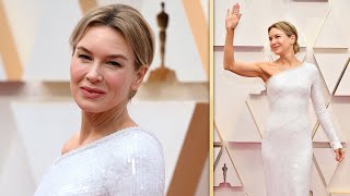 Watch Renee Zellweger Dazzle on the Red Carpet  2020 Oscars [upl. by Weiner]