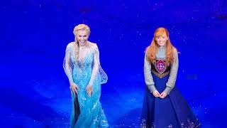 Frozen  The West End Musical London press night curtain call 8th September 2021 [upl. by Anitnauq332]