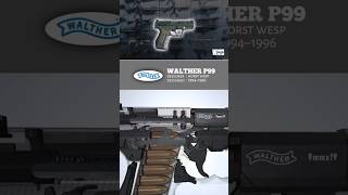 WALTHER P99 19941996  Weapon working animation [upl. by Zipah]