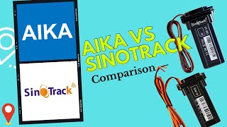 SinoTrack Vs AIKA GPS Tracker Comparison [upl. by Yeldar617]