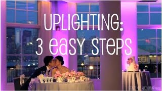 DIY Uplighting in 3 Easy Steps [upl. by Attenrad]