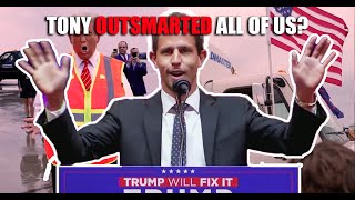 Tony Hinchcliffe Pulled Off The Greatest Late Game Election Stunt and We Didnt See It Coming [upl. by Arika509]