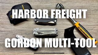 Harbor Freight Gordon 20in1 Multitool Review [upl. by Julietta]