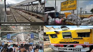 HOWRAH RAILWAY STATION ™ Arrive Danapur Howrah SF Express [upl. by Gorlicki]