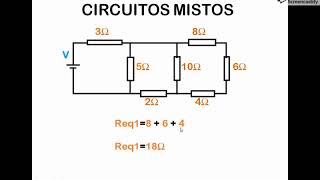 CIRCUITOS MISTOS ASSOCIAÇÃO DE RESISTORES [upl. by Pincince]