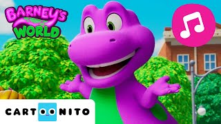 The Sharing Song 💜 🎵  Barneys World  Music for Kids Cartoonito [upl. by Sage]