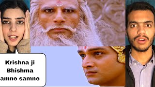 Mahabharat  ep 221 part 1  Bhishma surrenders to Krishna  Pakistani Reaction [upl. by Alleb]