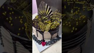 Chocolate cake decoration ideas cake viralvideo [upl. by Arriaet]