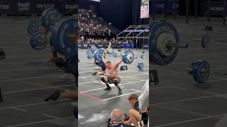 GUDMUNDSSON 120kg  265lbs SNATCH to finish CrossFit SemiFinal WORKOUT 5 crossfitsemifinals [upl. by Eissirhc]