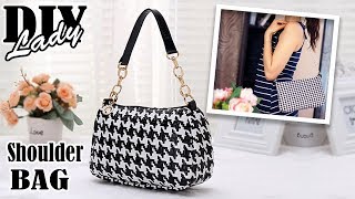 DIY POPULAR DESIGN PURSE BAG  Cute Casual Tote Bag Tutorial [upl. by Becki]