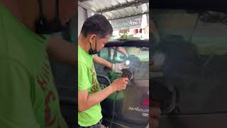 Tint Studio Manila  Solrex Sun Blocker Clear Film  Toyota Wigo [upl. by Bushweller]