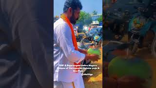 VHP Bajrangdala Indira Nagara Udupi Vahana Puja  Gau puja 🚩 [upl. by Aronael]