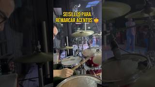 SEISILLOS en la batería para acentos 🎶🥁 [upl. by Ailis]